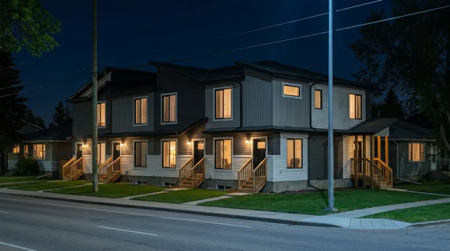 The Northline — exterior rendering, angle 2 of 5